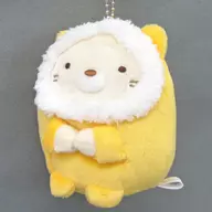 ねこ ボールチェーン付きエスキモーコートぬいぐるみ 「すみっコぐらし」