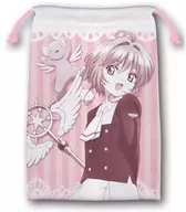 A.桜＆ケロちゃん マイクロファイバーポーチ 「カードキャプターさくら クリアカード編」