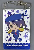 ユーリ・ローウェル 公式キャラクターパスケース 「テイルズ オブ ヴェスペリア」 テイルズ オブ フェスティバル 2018グッズ