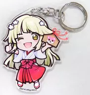 弦巻こころ(巫女) アクリルキーホルダー 「神田祭×BanG Dream! ガールズバンドパーティ!」