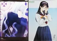 B2両面ポスター Fate/hollow ataraxia カレン・オルテンシア/TECH GIAN 10月号表紙オリジナルキャラクター