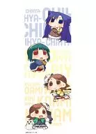 ちひゃー＆ぴよぴよ＆こまみ＆こあみ 「ぷちます! クリアポスターコレクション その2」