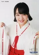 巫女A3ポスター 田島芽瑠 「HKT48×ヴィレッジヴァンガード」 2017年新年コラボグッズ