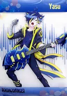 A3クリアポスター ヤス 「WEBくじ SHOW BY ROCK!! ～区立DO根性北学園最凶雨天ライブ決行!!～」 C-1賞