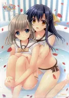 [単品] 描き下ろしA3クリアポスター 木下きらら＆安場琥珀 「PCソフト SHUFFLE! エピソード2～神にも悪魔にも狙われている男～」 げっちゅ屋購入特典