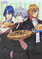 両面A1ポスター(八つ折) 集合 「うたの☆プリンスさまっ♪ マジLOVEレボリューションズ/ヘタリア」 オトメディア 2015年8月号第1付録