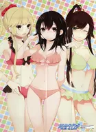 特大ポスター(十六折) 集合 「ストライク・ザ・ブラッド」 電撃文庫MAGAZINE Vol.45 2015年9月号付録2