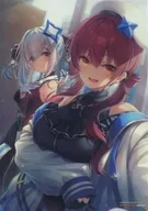 A3クリアポスター 宝鐘マリン＆天音かなた 「バーチャルYouTuber ホロライブ 宝鐘マリン ファンブック＆コミックアンソロジー ♯お宝海賊日誌」 ゲーマーズ購入特典