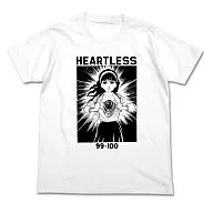 HEARTLESS Tシャツ ホワイト Lサイズ 「恐怖」
