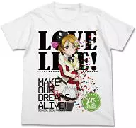 小泉花陽 フルカラーTシャツ ホワイト Sサイズ 「ラブライブ!」