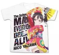 矢澤にこ フルグラフィックTシャツ ホワイト Lサイズ 「劇場版 ラブライブ!The School Idol Movie」