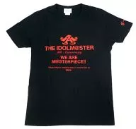 アイドルマスター Tシャツ ブラック Mサイズ 「THE IDOLM＠STER 9th ANNIVERSARY WE ARE M＠STERPIECE!!」 