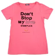 COMPLEX Lady’s Tシャツ ピンク レディースサイズ 「COMPLEX TOKYO DOME 20110730-31 日本一心」