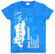 雨宮天 会場カラーTシャツ スカイブルー XLサイズ 「LAWSON presents 雨宮天ファーストライブ2016“Various SKY”」 東京会場限定