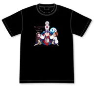 秋穂＆雫＆奏多 しょびっち18禁Tシャツ ブラック Lサイズ 「僕の彼女がマジメ過ぎるしょびっちな件」