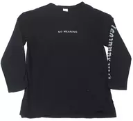 [Alexandros] ロングスリーブTシャツ ブラック Mサイズ 「[Alexandros] Tour 2017 “NO MEANING”」