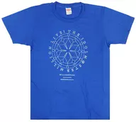 アイドルマスター ミリオンライブ! ミリオンスターズ 公式コラボTシャツ ブルー Lサイズ 「リスアニ!LIVE 2018」