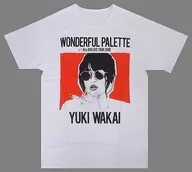 若井友希 虹会限定フォトTシャツ ホワイト Lサイズ 「i☆Ris 4th Live Tour 2018～WONDERFUL PALETTE～」