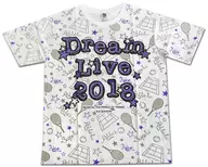 比嘉 オリジナルビッグシルエットTシャツ ホワイト×パープル Mサイズ 「ミュージカル『テニスの王子様』15周年記念コンサート Dream Live 2018」