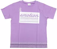 寿美菜子 Tシャツ パープル Mサイズ 「LAWSON presents 寿美菜子 Zepp Live Tour 2018“emotion”」 Loppi・HMV限定