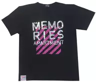 南條愛乃 Tシャツ ブラック Lサイズ 「南條愛乃 Live Tour 2018 - THE MEMORIES APARTMENT -」