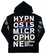 ロゴデザイン パーカー ブラック Lサイズ 「ヒプノシスマイク -Division Rap Battle-」