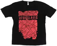 LUNA SEA DEAR SLAVES Tシャツ ブラック×レッド Mサイズ 「LUNA SEA The 30th Anniversary FREE LIVE -DEAR SLAVES- 5.29 Zepp Tokyo」