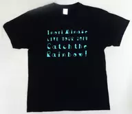 水瀬いのり TシャツC ブラック Lサイズ 「Inori Minase LIVE TOUR 2019 Catch the Rainbow!」