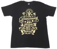 GLAY わるいTシャツ ブラック Mサイズ 「GLAY 25th Anniversary “LIVE DEMOCRACY”」