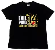 EXILE ナンバーTシャツ(追加公演ver.) ブラック Sサイズ 「EXILE LIVE TOUR 2013 “EXILE PRIDE”」 追加公演グッズ