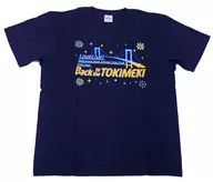 Back to the TOKIMEKI Tシャツ ネイビー フリーサイズ 「ラブライブ!虹ヶ咲学園スクールアイドル同好会 2nd Live! Brand New Story/Back to the TOKIMEKI」 