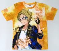 遊木真 フルグラフィックTシャツ オレンジ フリーサイズ 「あんさんぶるスターズ!」