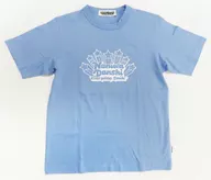 藤原丈一郎 コットンクルーネックTシャツ(半袖) ブルー Sサイズ 「GU×なにわ男子」