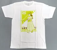 桜小路きな子 Tシャツ ホワイト XLサイズ 「ラブライブ!スーパースター!! おうちでLiella! POP UP SHOP in 東京アニメセンター」