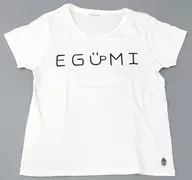 江口拓也 EGUMI LOGO TEE(Tシャツ) ホワイト Mサイズ 「江口拓也×TAKALAKA」