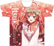 E.中野五月(ロリィタファッションver.) フルグラフィックTシャツ レッド XLサイズ 「映画 五等分の花嫁」