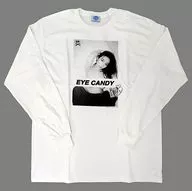 河北彩花 Saika Kawakita Long sleeve by MNKM(ロングスリーブTシャツ) ホワイト Mサイズ 「MNKM × fempass beV」