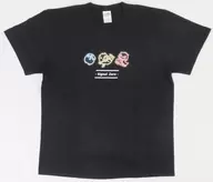 赤髪のとも＆ぺいんと＆らっだぁ TシャツD ブラック Lサイズ 「しぐなるぜろ -Signal Zero-」 オンライン限定
