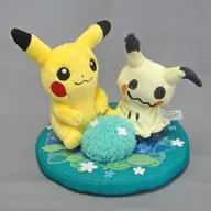 ピカチュウとミミッキュ ミミッキュのまいにち ジオラマぬいぐるみ 「ポケットモンスター」 ポケモンセンター限定