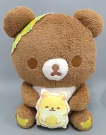 チャイロイコグマ たんぽぽとふたごのハムスター ぬいぐるみXL 「リラックマ」