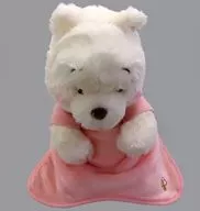 プーさん(White Pooh) ピンク ぬいぐるみ(M) 「くまのプーさん」 ディズニーストア＆一部店舗限定