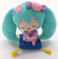 初音ミク(和服散歩/ブルー) はんなり♪京都 ぬいぐるみ 「キャラクター・ボーカル・シリーズ01 初音ミク」