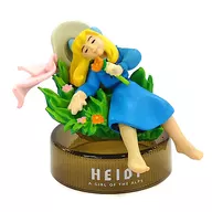 3.花とクララ 「アルプスの少女ハイジボトルキャップフィギュア」 ファミリーマート限定