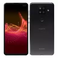 スマートフォン AQUOS sense4 plus SH-M16 (SIMフリー/ブラック) [SH-M16X7B]