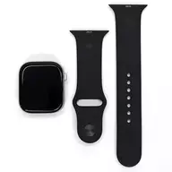 Apple Watch Series10 GPS 46mm (シルバーアルミニウムケース/ブラックスポーツベルトM/L) [MWX03J/A+MXM43FE/A]