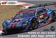 1/43 SUBARU BRZ R＆D SPORT SUPER GT GT300 2021 #61 [45803]