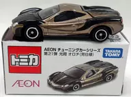 1/63 光岡 オロチ 兜仕様(ブラック×ゴールド) 「トミカ AEON チューニングカーシリーズ 第21弾」 イオン特注モデル