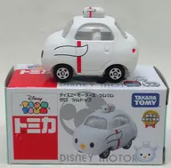 TSUM TSUM -ツムツム- ゼロ ツムトップ(ホワイト) ハロウィン特別ver. 「トミカ ディズニーモータース」 セブンイレブン限定