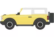 1/64 2023 Ford Bronco 2-Door Heritage Edition(イエローストーンメタリック×オックスフォードホワイトルーフ) 「Showroom Floor Series 3」 [68030]