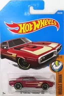 1/64 67 PONTIAC FIREBIRD 400(レッド×ホワイト) 「Hot Wheels MUSCLE MANIA」 [DTY88]